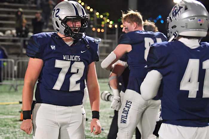 a Wilsonville Mountain View 5A Oregon football final November 24 2023 Leon Neuschwander 87